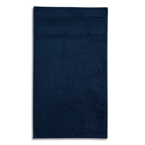 Ręcznik mały unisex Organic (GOTS) (granatowy) Ręcznik mały unisex Organic (GOTS) (granatowy)
