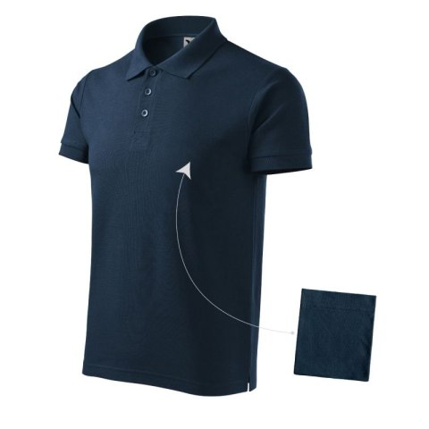 Koszulka polo Malfini Cotton M MLI-21202 granatowy Koszulka polo Malfini Cotton M MLI-21202 granatowy