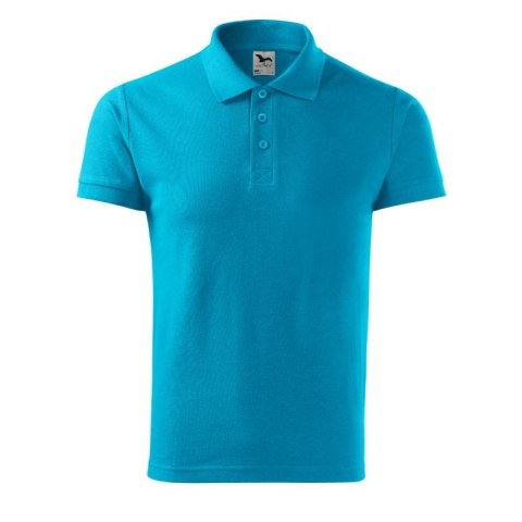 Koszulka polo Malfini Cotton M MLI-21244 turkus Koszulka polo Malfini Cotton M MLI-21244 turkus