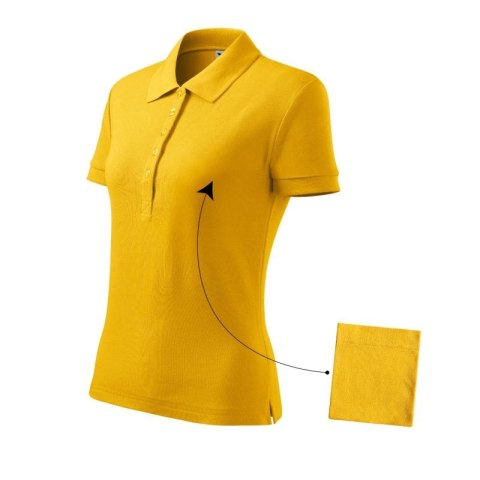 Koszulka polo Malfini Cotton W MLI-21304 żółty Koszulka polo Malfini Cotton W MLI-21304 żółty