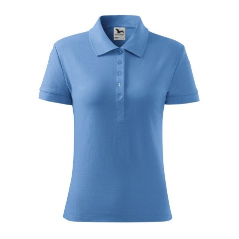 Koszulka polo Malfini Cotton W MLI-21315 błękitny