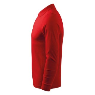 Koszulka polo Malfini Single J. LS M MLI-21107 czerwony