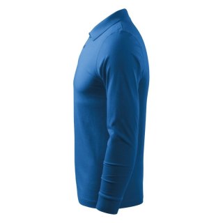 Koszulka polo Malfini Single J. LS M MLI-21114 lazurowy