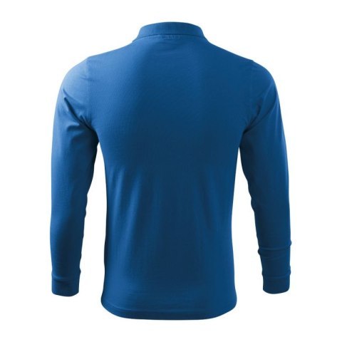 Koszulka polo Malfini Single J. LS M MLI-21114 lazurowy