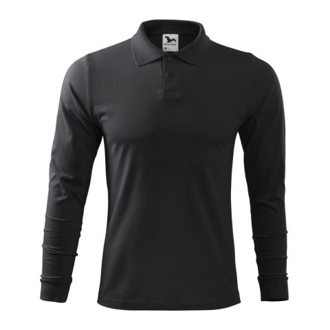 Koszulka polo Malfini Single J. LS M MLI-21194 ebony gray Koszulka polo Malfini Single J. LS M MLI-21194 ebony gray