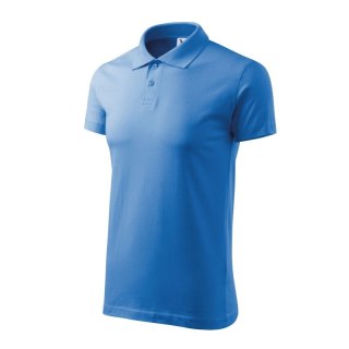 Koszulka polo Malfini Single J. M MLI-20214 lazurowy