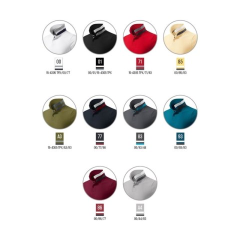 Koszulka polo Malfini Collar Up M MLI-25683 light anthracite Koszulka polo Malfini Collar Up M MLI-25683 light anthracite