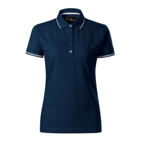 Koszulka polo Malfini Perfection plain W MLI-25302 granatowy Koszulka polo Malfini Perfection plain W MLI-25302 granatowy
