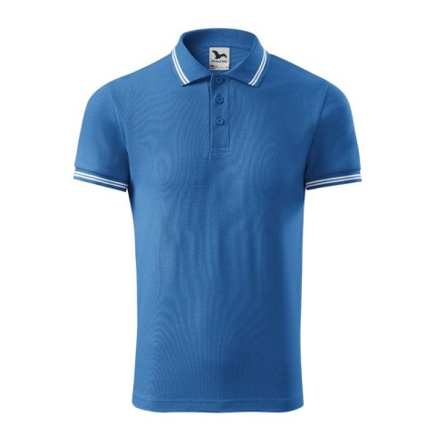 Koszulka polo Malfini Urban M MLI-21914 lazurowy